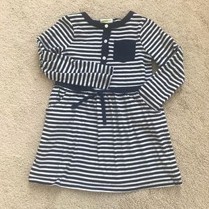 Long Sleeve Striped Dress